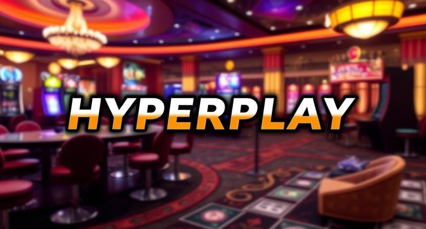 Live dealers and slot thrills at HYPEPLAY casino